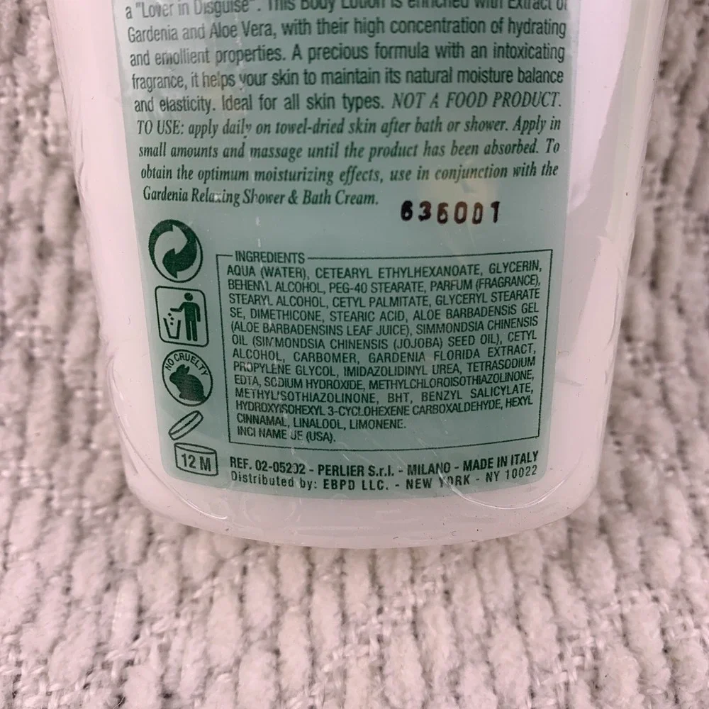 NEW Elariia Gardenia‎ Relaxing Wash Shower Bath Cream & Body Lotion 5.9 Oz Each